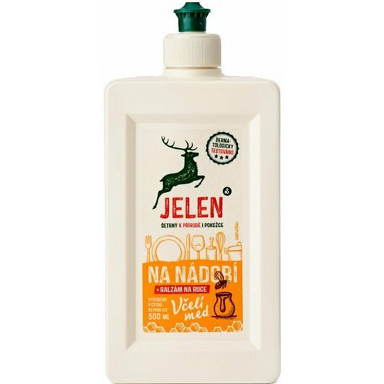 Jelen Bienenhonig Geschirrspülmittel mit Honigextrakt 500 ml