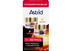 Astrid Bioretinol fortgeschrittener Tages- und Nachtcreme gegen Falten, 50+50 ml