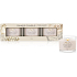 Yankee Candle Warm Cashmere - Warm Cashmere Duftkerze im Glas 3 x 37 g, Geschenkset