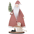 Weihnachtsmann mit LED-Baum 12 x 22 cm