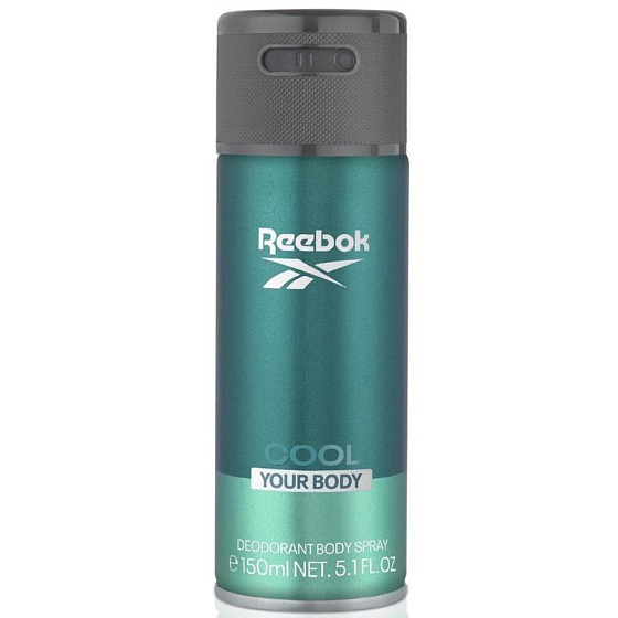 Reebok Cool Your Body Deodorant Spray für Männer 150 ml