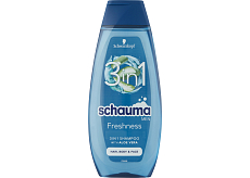 Schauma Shampoo Men 3in1 Meeresmineralien und Aloe Vera, 400 ml