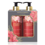 Baylis & Harding Boudoire Tropical Paradise - Tropisches Paradies Flüssigseife für die Hände 300 ml + feuchtigkeitsspendende Lotion für Körper und Hände 300 ml, Kosmetikset für Frauen