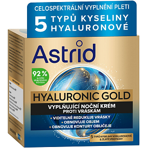 Astrid Hyaluronic Gold Nachtpflegecreme 50 ml