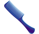 Kamm C30 mit Griff, verschiedene Farben