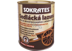 Sokrates Sedlácká lazura na dřevo, palisander 0,7 kg