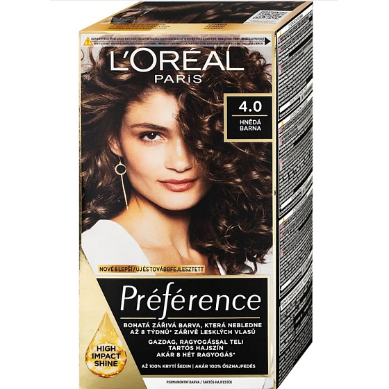 L'Oreál Paris Préférence Haarfarbe 4.0 braun