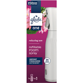 Glade ONE osvěžovač vzduchu + náplň Relaxing Zen 10ml Glade ONE osvěžovač vzduchu + náplň Relaxing Zen 10ml
