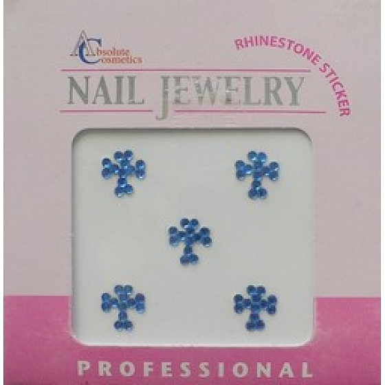 Absolute Cosmetics Nagelschmuck selbstklebende Nagelsteine 1 Blatt