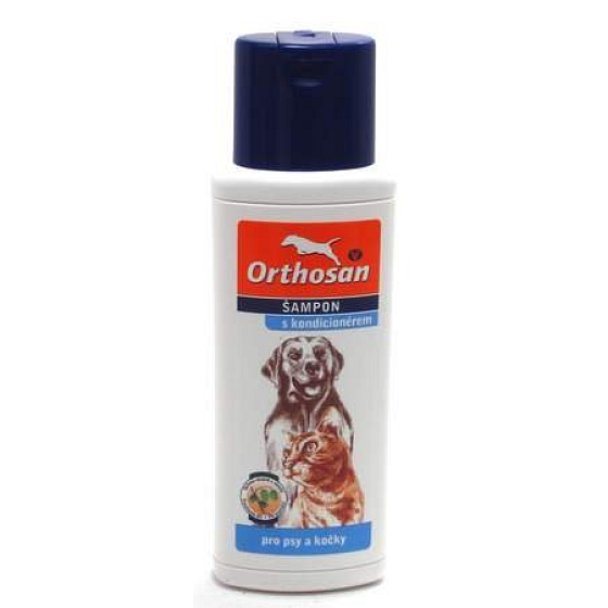 Orthosan mit Conditioner Shampoo für Hunde und Katzen 250 ml