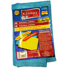 CLANAX schwedisches Bodenreinigungs Tuch 260 g, 50 × 60 cm