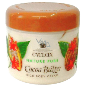 Cyclax Nature Pure Cocoa Butter regenerierende und feuchtigkeitsspendende Körpercreme, angereichert mit 300 ml Kakaobutter