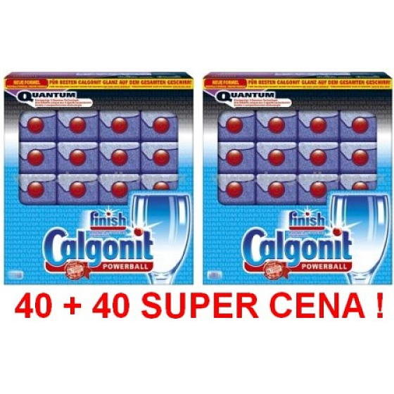 Calgonit Finish Quantum Normale Spülmaschinentabletten 40 + 40 Stück