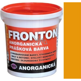 Fronton Inorganic Powder Paint Ocker für den Innen- und Außenbereich 800 g