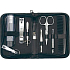 Kellermann 3 Swords Luxus Maniküre 10 Stück Kunstleder Travelling Kit
