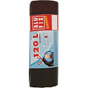 Alufix Economy Müllsäcke schwarz, 17µ, 120 Liter, 70 x 100 cm, 10 Stück