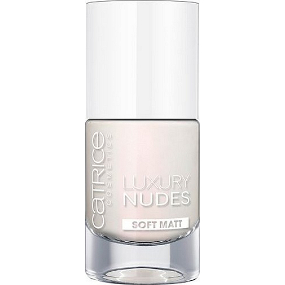 Catrice Luxury Nudes Soft Matt Nagellack 01 White & Bright 10 ml