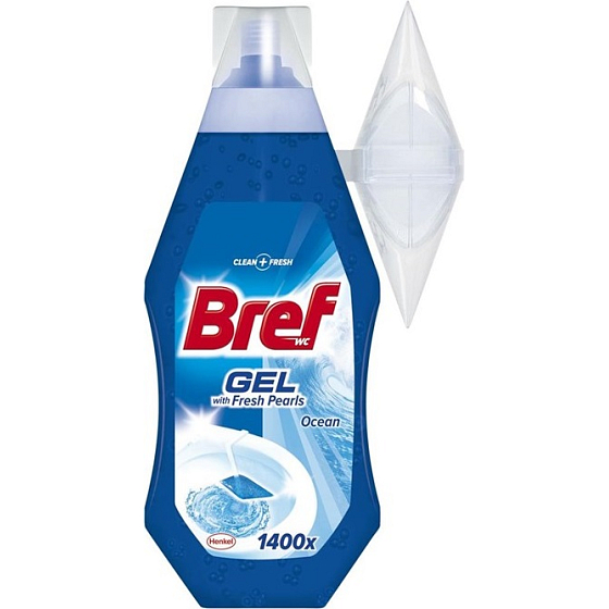 Bref Fresh Pearls Ocean Gel Toilettenblock Vorhang 360 ml