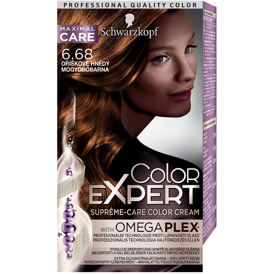 Schwarzkopf Color Expert Haarfarbe 6.68 Haselbraun