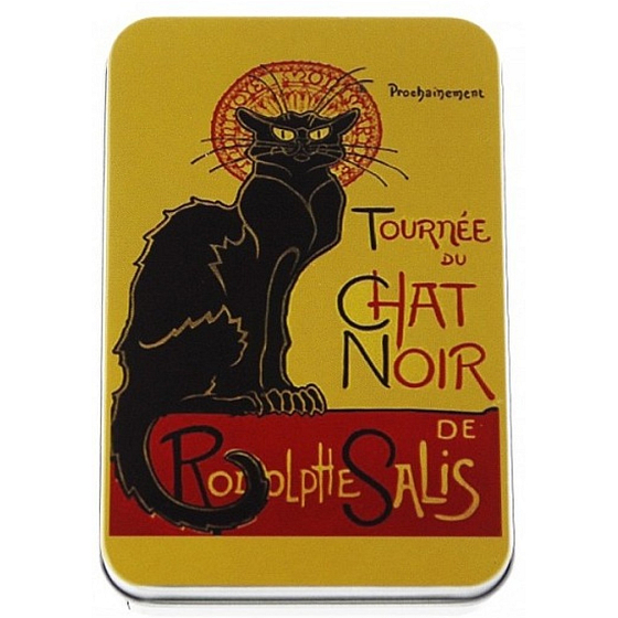 Le Blanc Chat Noir Naturseife fest in einer Box 6 x 25 g