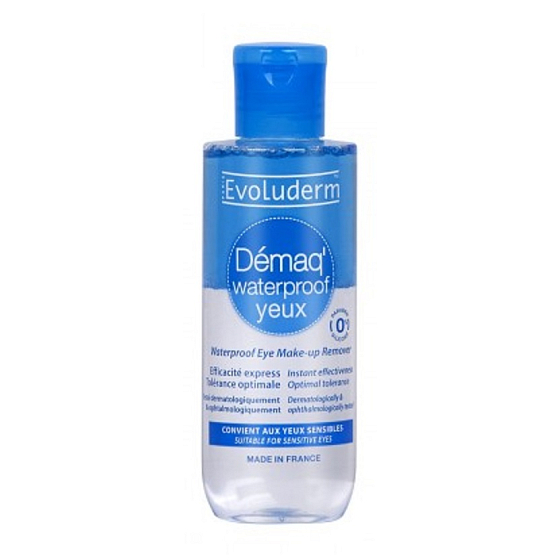Evoluderm wasserfester Augen Make-up Entferner Zweiphasen Augen Make-up Entferner 150 ml