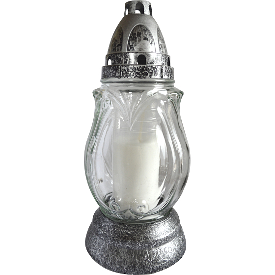 Glaslampe zugeben Riss 24 cm 36 Stunden 100 g LA 393