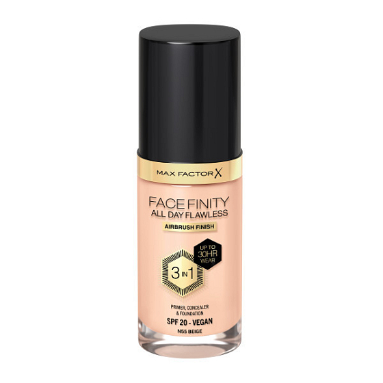Max Factor Facefinity All Day Makelloses 3in1 Make-up 55 Beige 30 ml