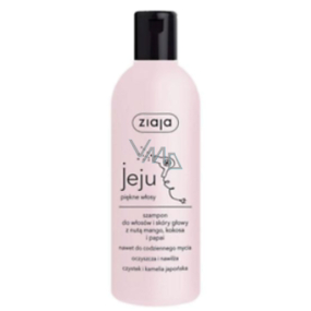 Ziaja Jeju Reinigendes und feuchtigkeitsspendendes Haarshampoo mit entzündungshemmender und antibakterieller Wirkung 300 ml
