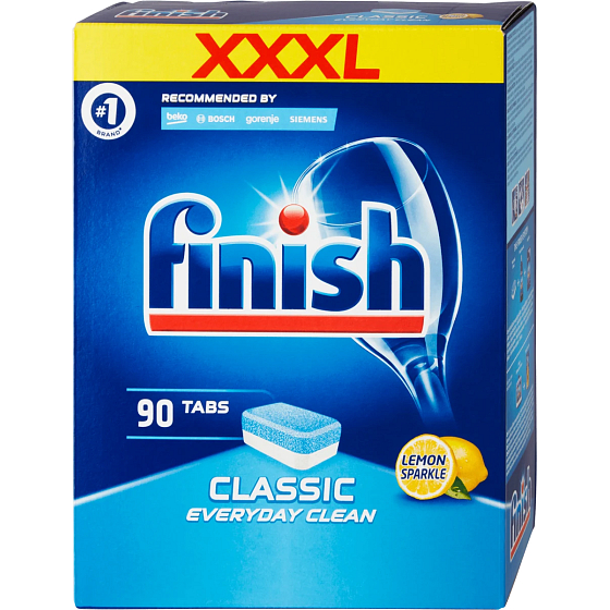 Fertig Classic Lemon Geschirrspüler Tabletten 90 Stück