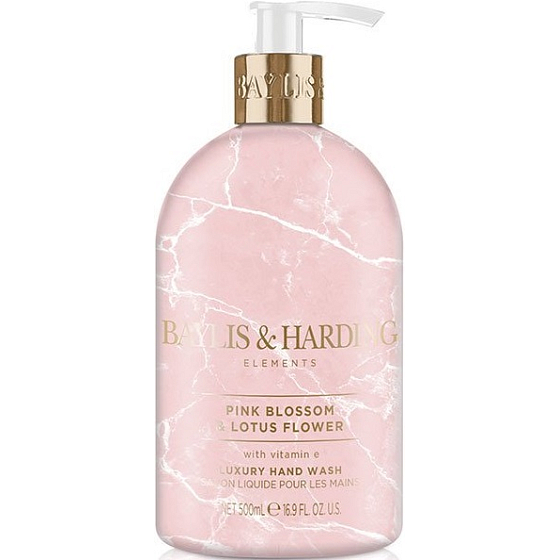 Baylis & Harding Pink Flower und Lotus Flower Flüssighandseifenspender 500 ml