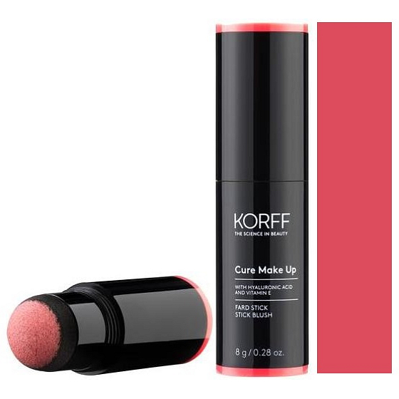 Korff Cure Make up Stick Blush Rouge im Stick mit Schaumapplikator 02 8 g