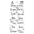 Arch Spice Sticker Lines Oregano 11 x 23,5 cm