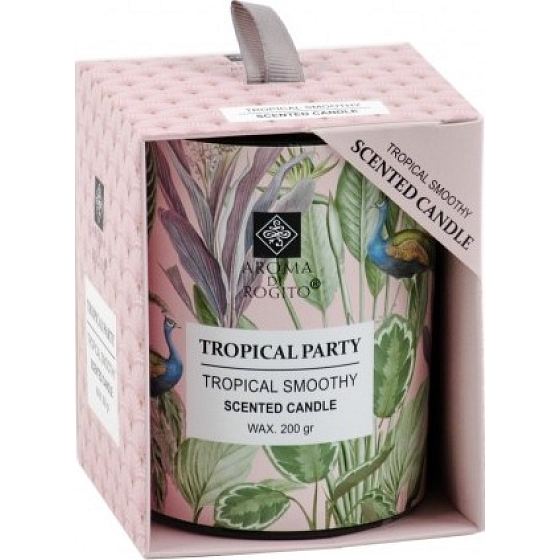 Aroma di Rogito Tropical Smoothy - Tropische Smoothie-Duftkerze Glas 85 x 105 mm 200 g
