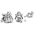 Charme Sterling Silber 925 Ägypten, Kamel, Reise Armband Perle