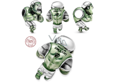 Sterling Silber 925 Marvel The Avengers, Hulk, Armband Perle