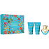 Versace Dylan Turquoise Eau de Toilette 50 ml + Körpergel 50 ml + Duschgel 50 ml, Geschenkset für Frauen