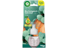 Air Wick Essential Oils Blue Eucalyptus & Cedarwood - Eukapyltus a cedrové dřevo elektrický osvěžovač vzduchu náhradní náplň 19 ml
