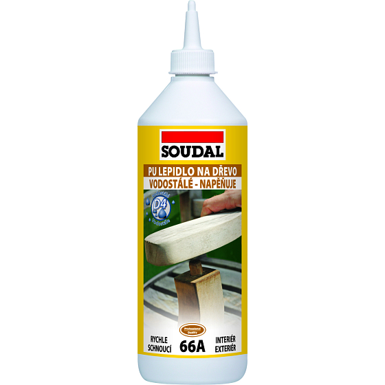 Soudal 66A Polyurethan Holzkleber, 250 g