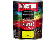 Industrol S2013 univerzál lesk vrchní barva na kov a dřevo, 6201 chromová žluť, 750 ml