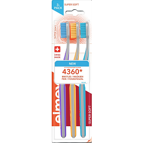Elmex Supersoft 3-pack Zahnbürste