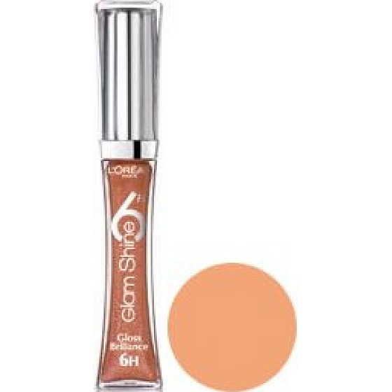 Loreal Glam Shine 6H Volumizer Lipgloss 402 Süchtig machendes Ambre 6 ml