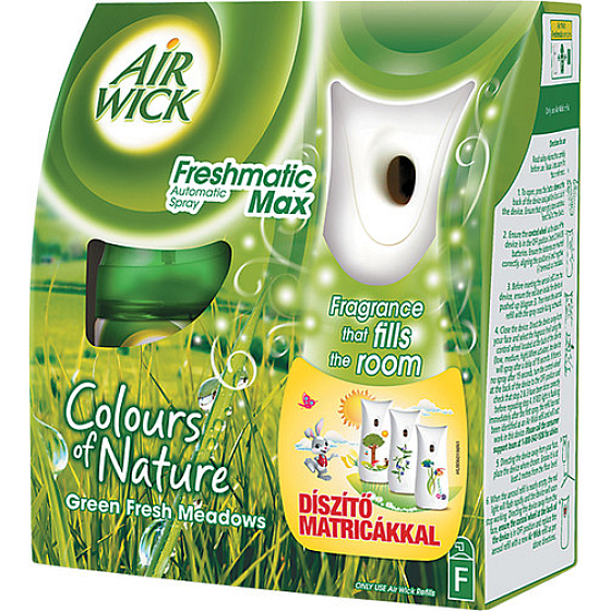 Air Wick FreshMatic Max Grünes Grünland-Automatikspray 250 ml