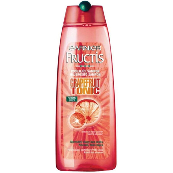 Garnier Fructis Grapefruit Tonic Stärkungsshampoo für Haare ohne Glanz 250 ml