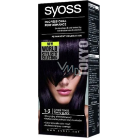 Syoss Professional Haarfarbe 1 - 3 Tokyo schwarz