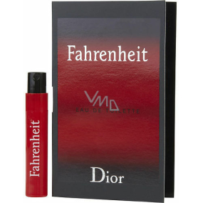 Christian Dior Fahrenheit Eau de Toilette 1 ml mit Spray, Fläschchen
