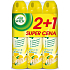 Air Wick Lemon und Ginseng 4in1 Lufterfrischer Spray 3 x 240 ml