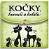 Nekupto Minibook mit Zitaten Katzen, Männchen und Kätzchen