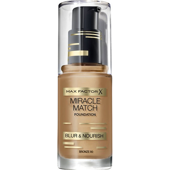 Max Factor Miracle Match Foundation Make-up 80 Bronze 30 ml