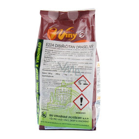 WINY Kaliumdisulfit E224 Kaliumpyrosulfit für Lebensmittel - Konservierungsmittel 1 kg