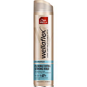 Wellaflex Haarspray Extra extra strong (4), 250 ml